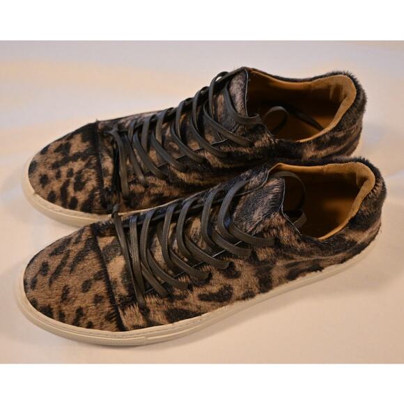 NWOT: John Varvatos Reed Genuine Calf Hair Low Top Sneaker